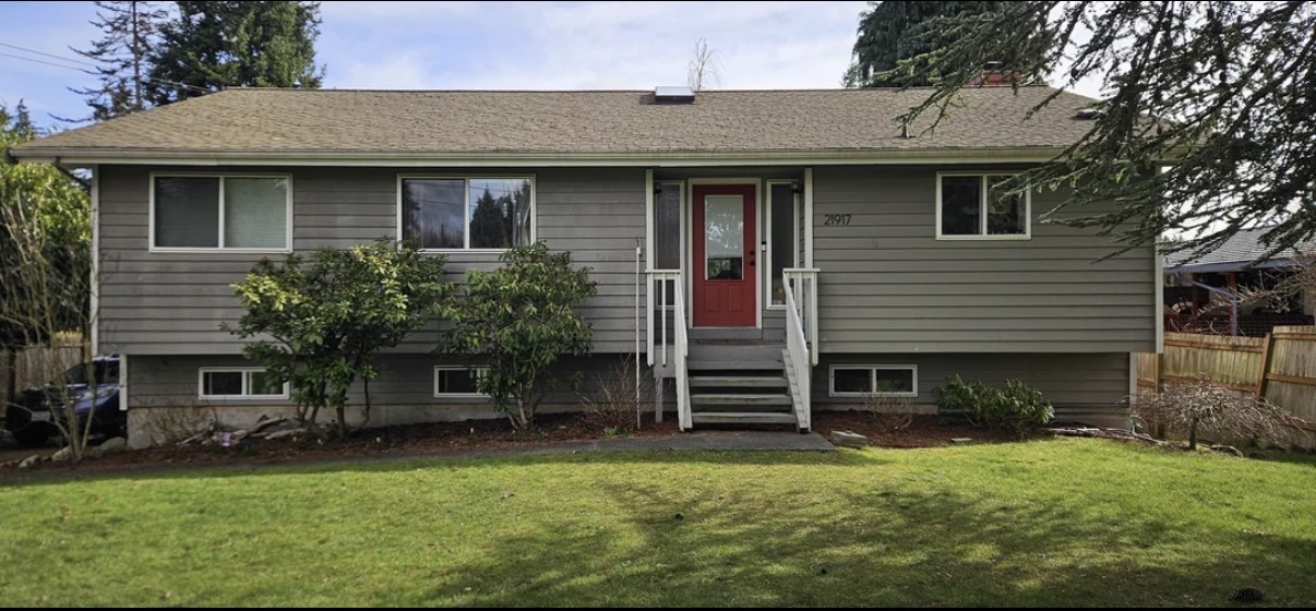 Original house before painting