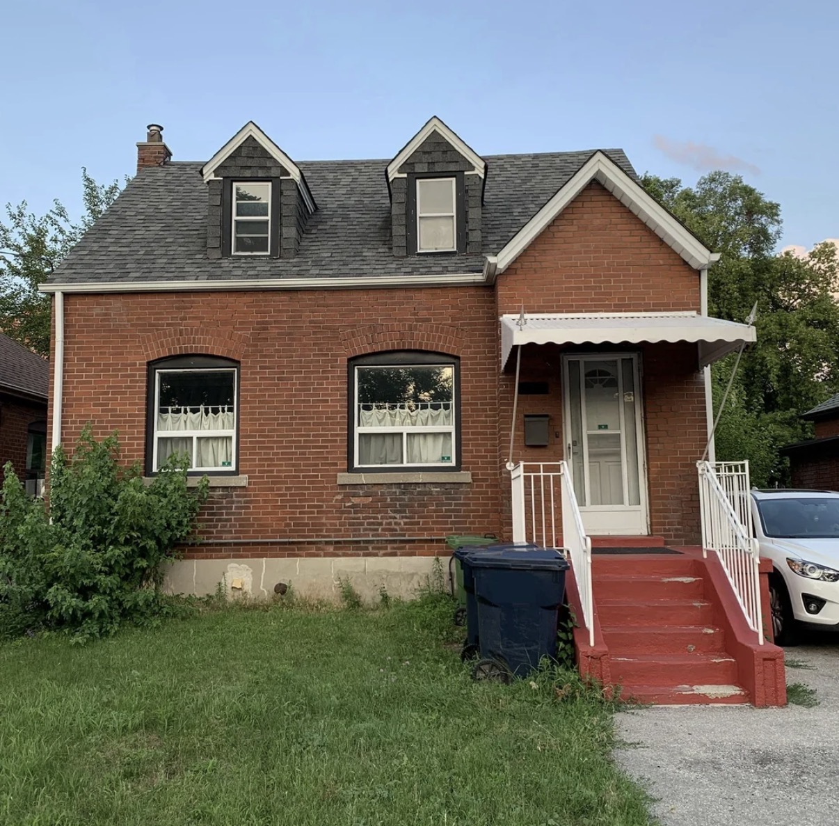 Original house before painting