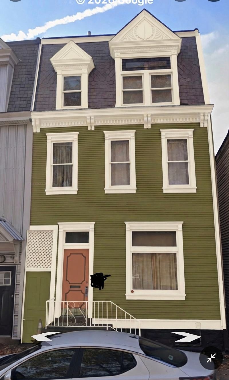 House exterior after AI paint color preview