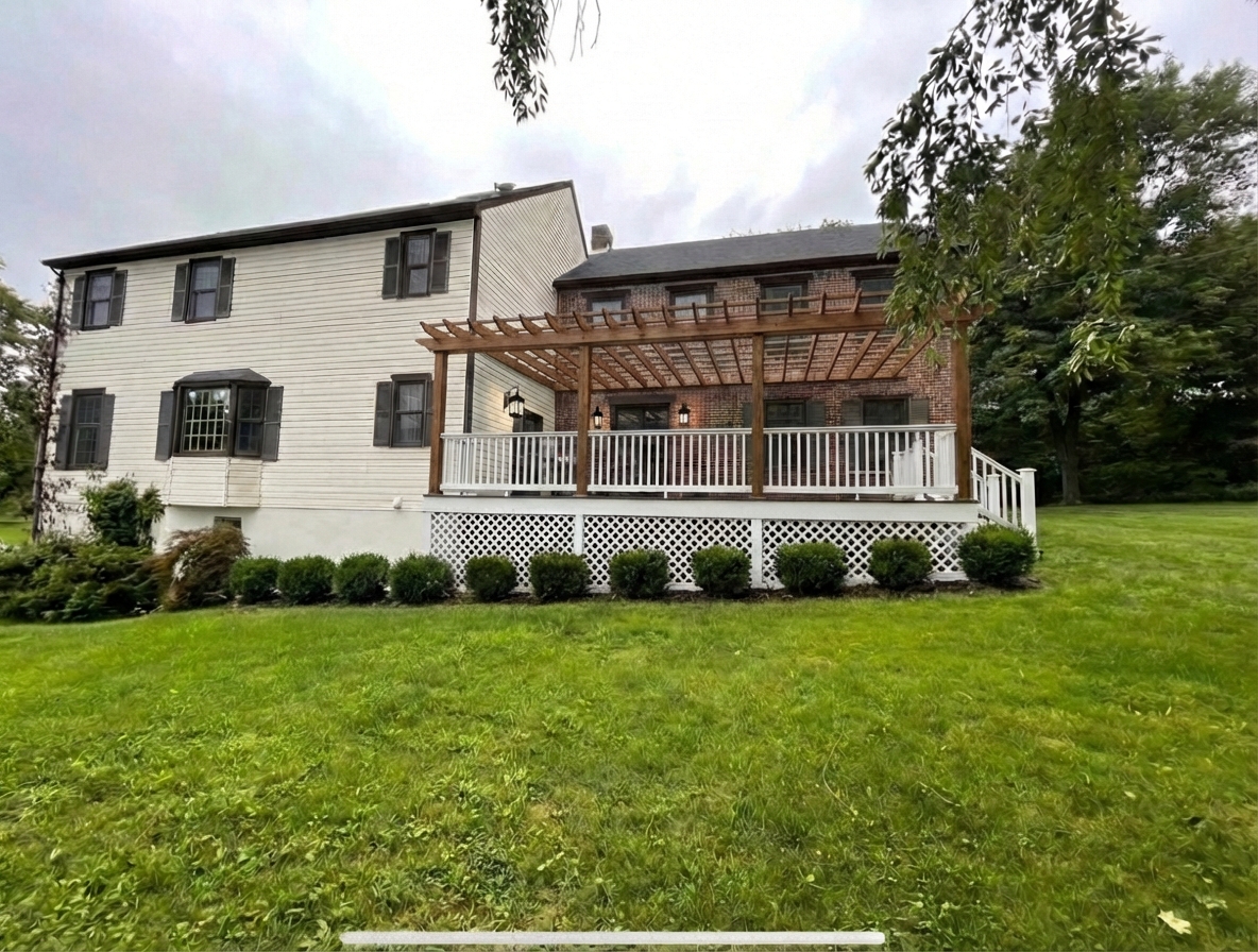 House exterior after AI paint color preview