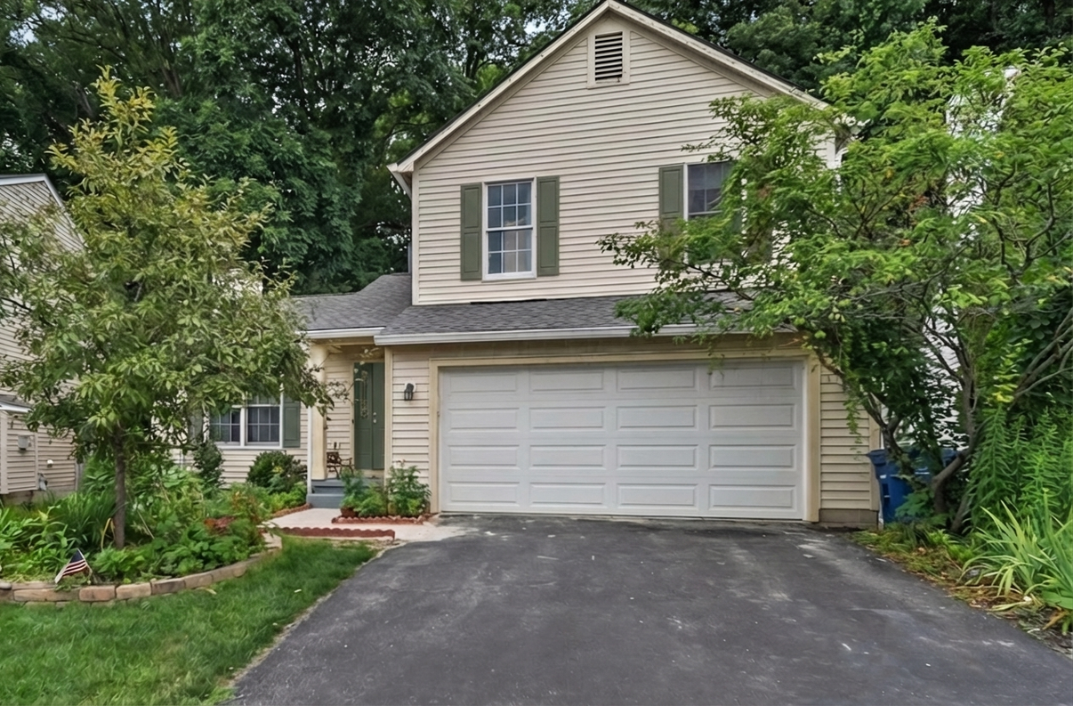 AI-rendered house in new paint colors