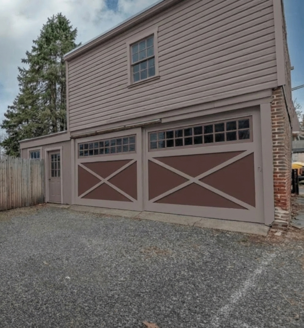 AI-rendered house in new paint colors