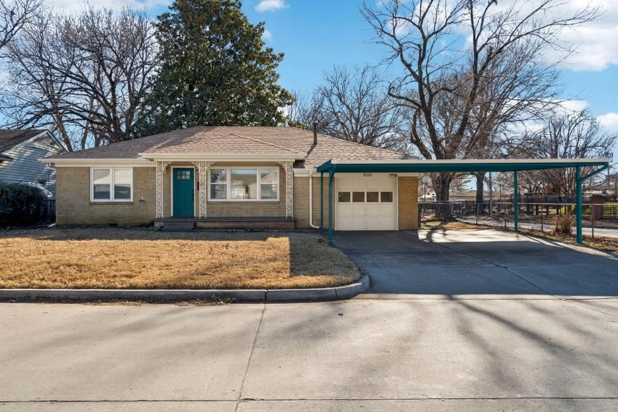 AI-rendered house in new paint colors