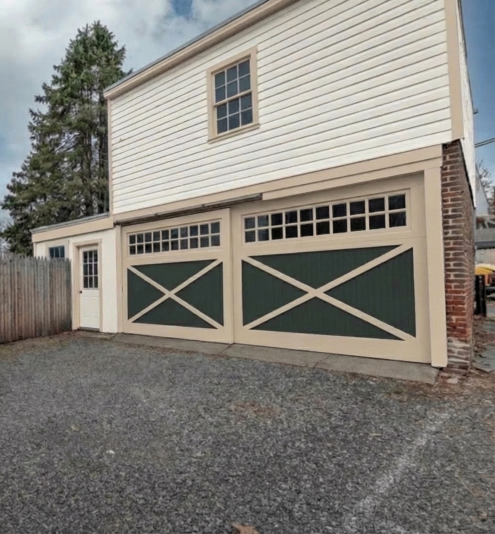 AI-rendered house in new paint colors