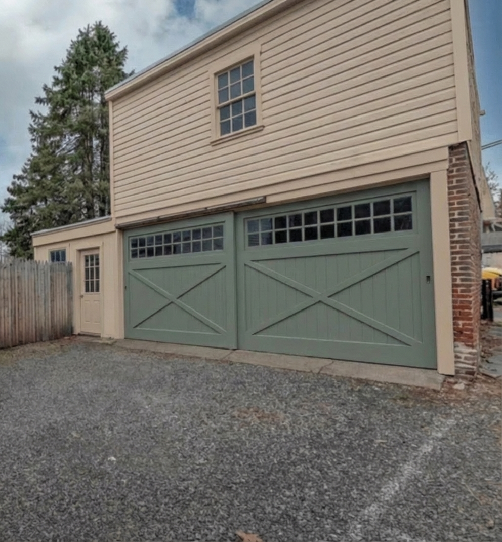 AI-rendered house in new paint colors