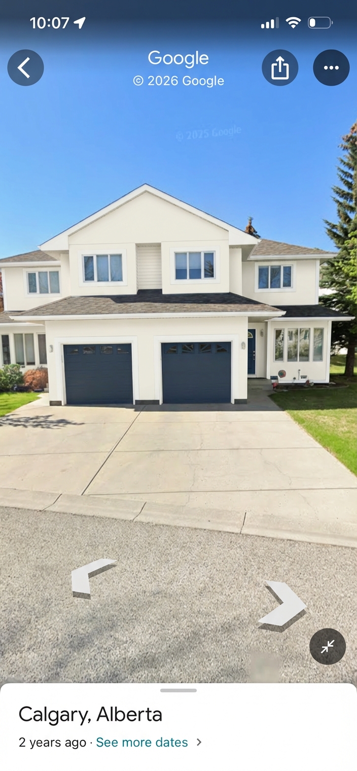 House exterior after AI paint color preview