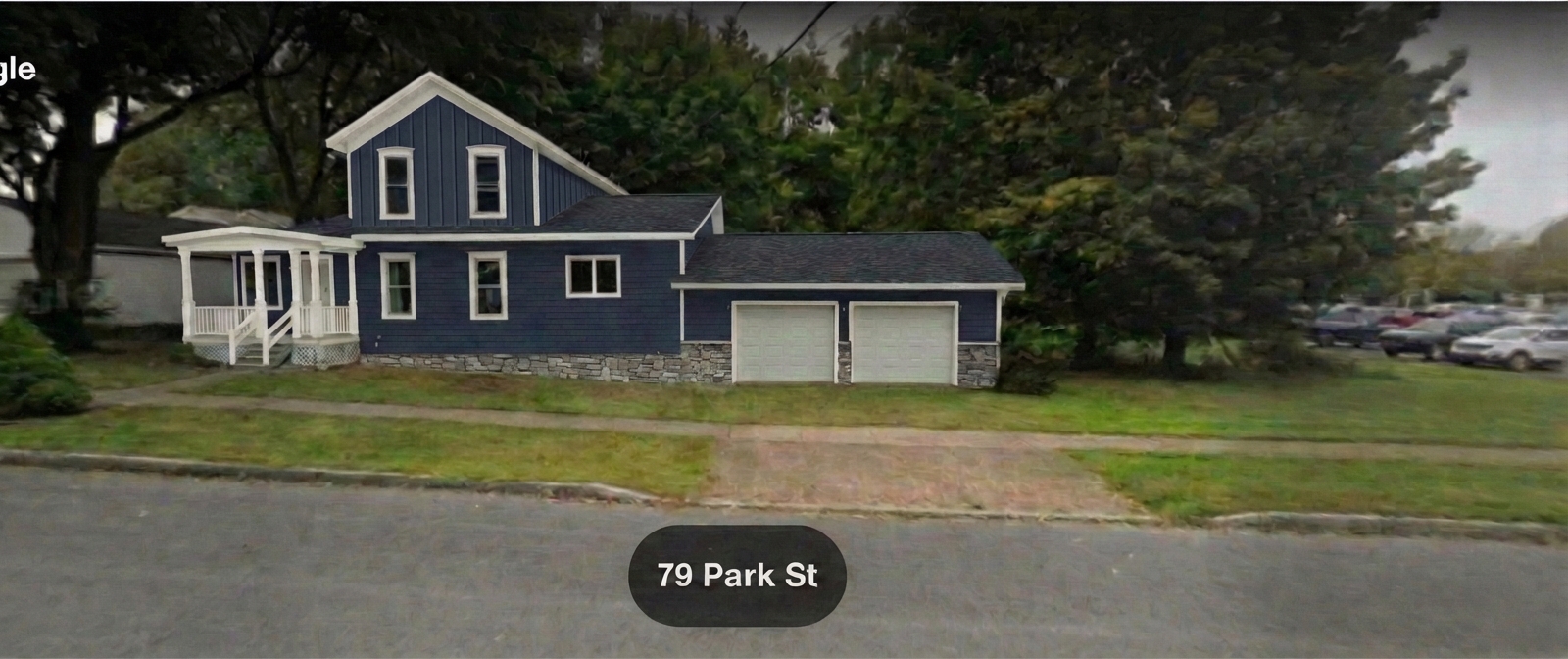 House exterior after AI paint color preview