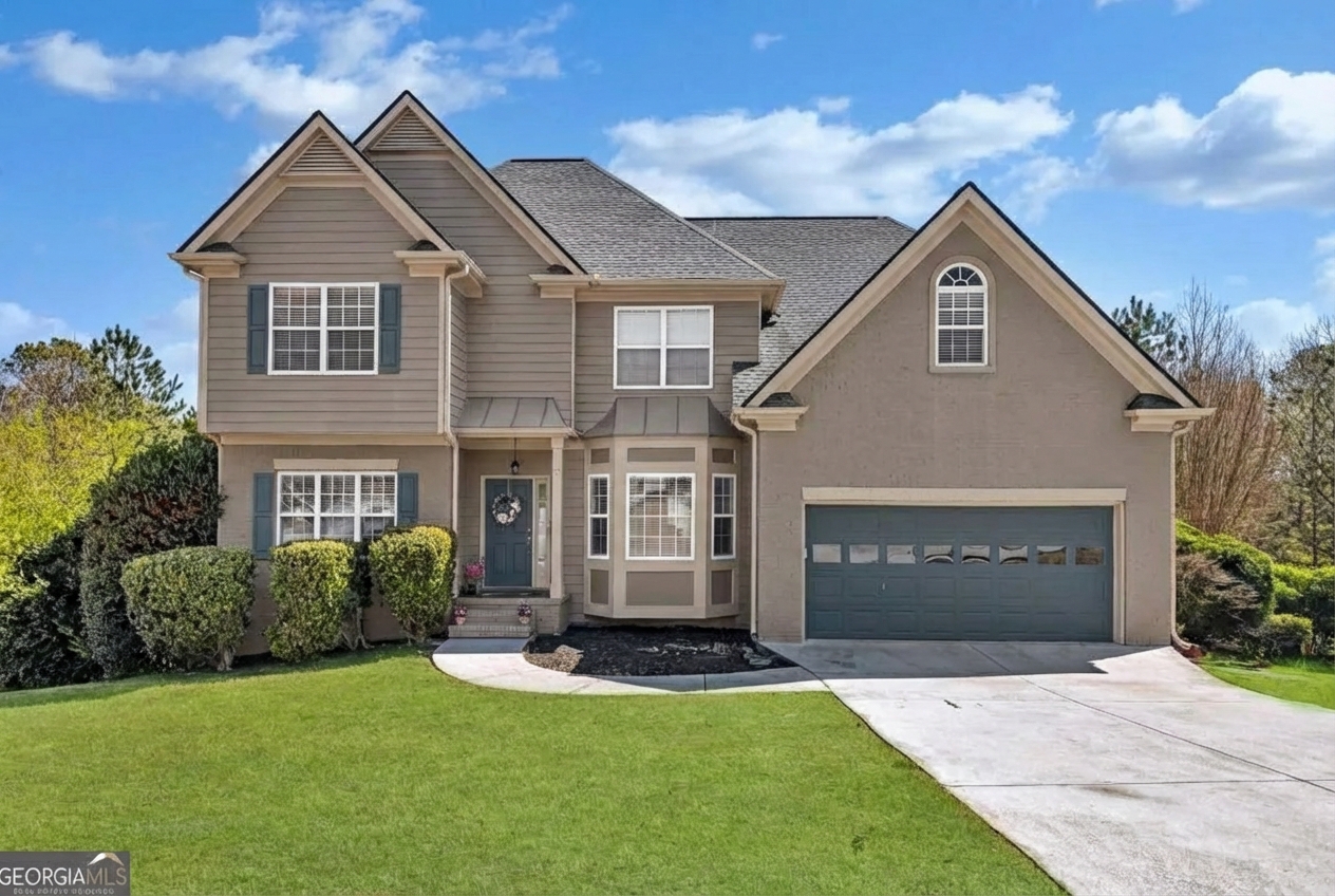 House exterior after AI paint color preview