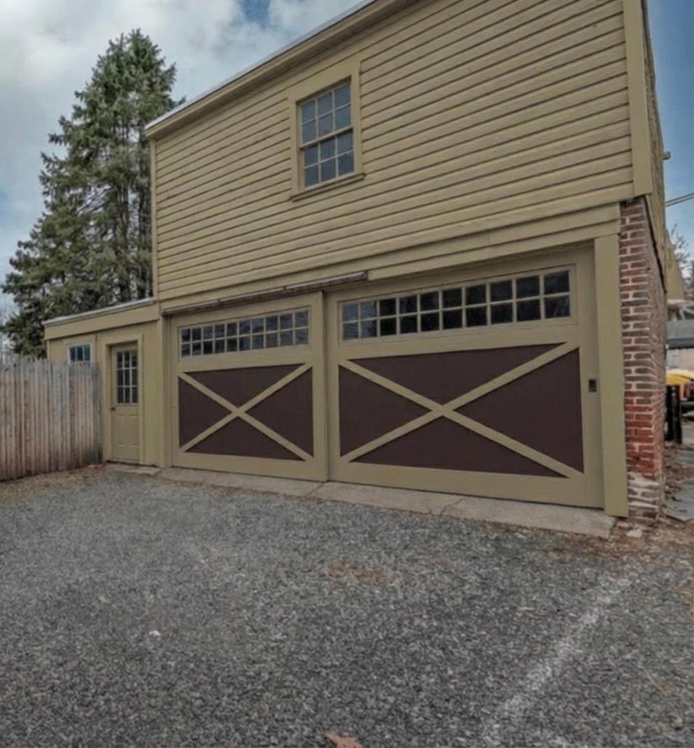 AI-rendered house in new paint colors