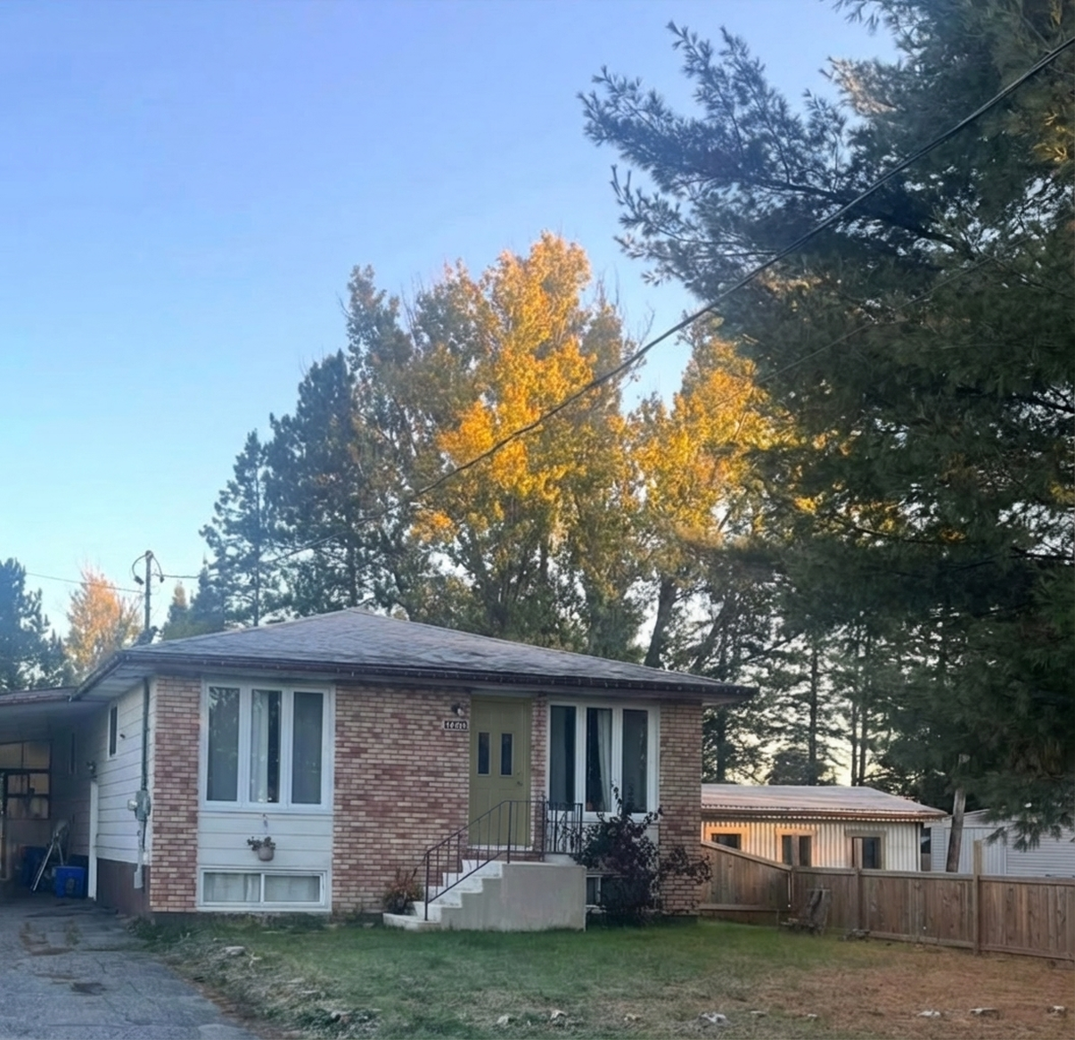 AI-rendered house in new paint colors