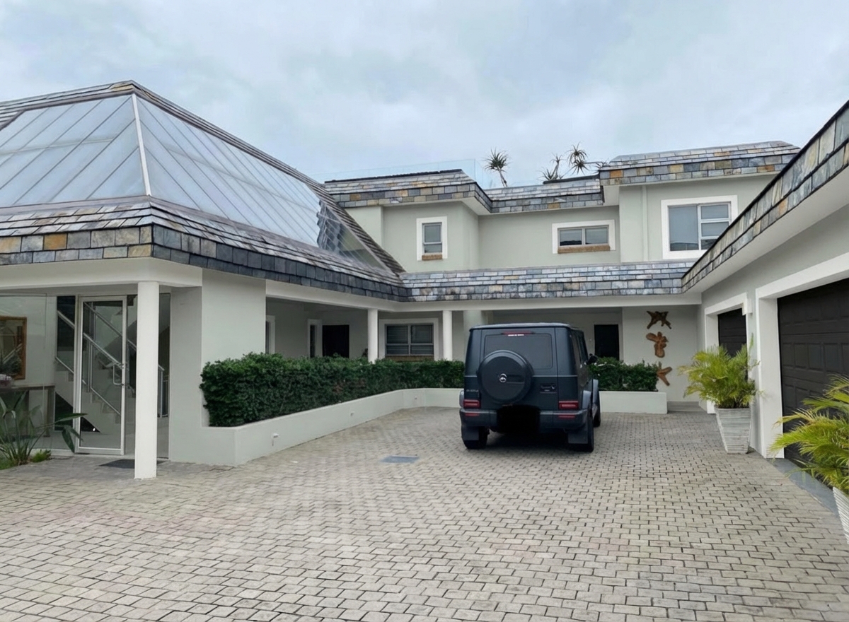 House exterior after AI paint color preview