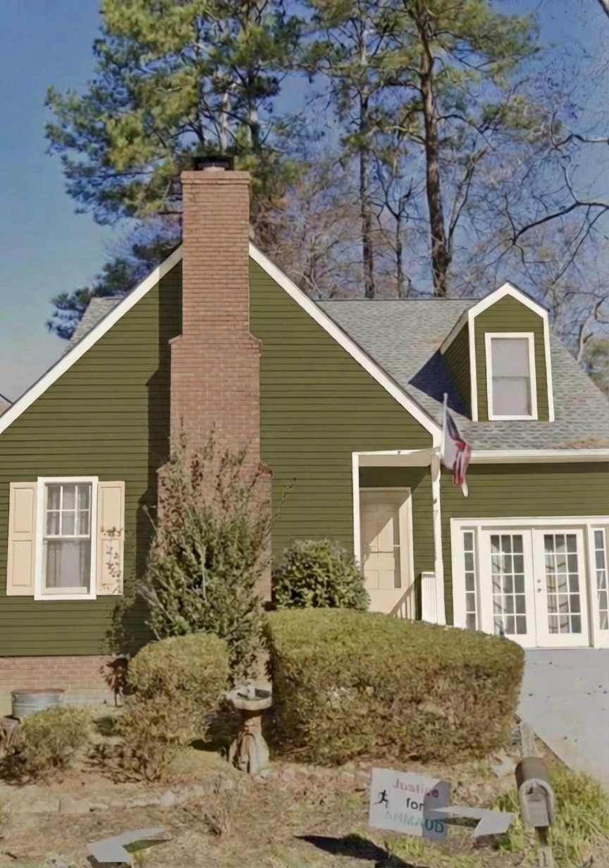 House exterior after AI paint color preview